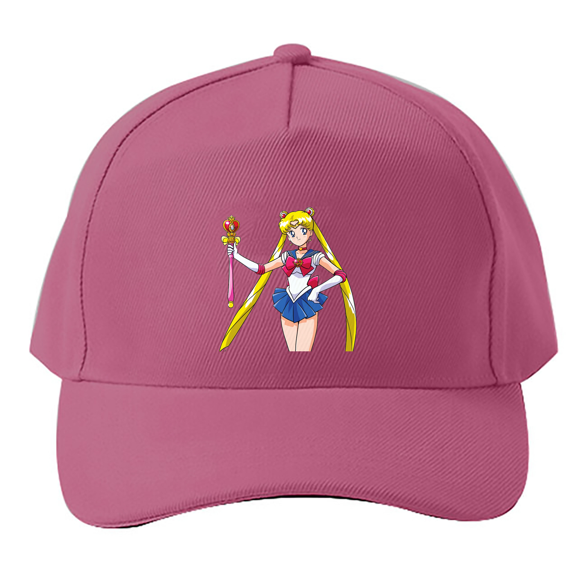 （画像用） 美少女戦士セーラームーン 月野 うさぎ つきの うさぎ Sailor Moon Tsukino Usagi ベースボールキャップ 綿100％ 男女兼用 帽子 スポーツ